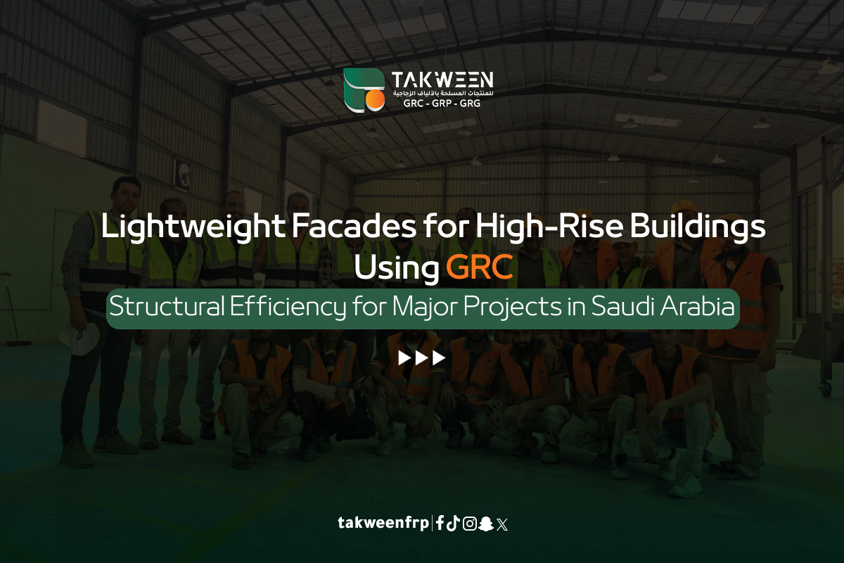 Lightweight Facades for High-Rise Buildings Using GRC