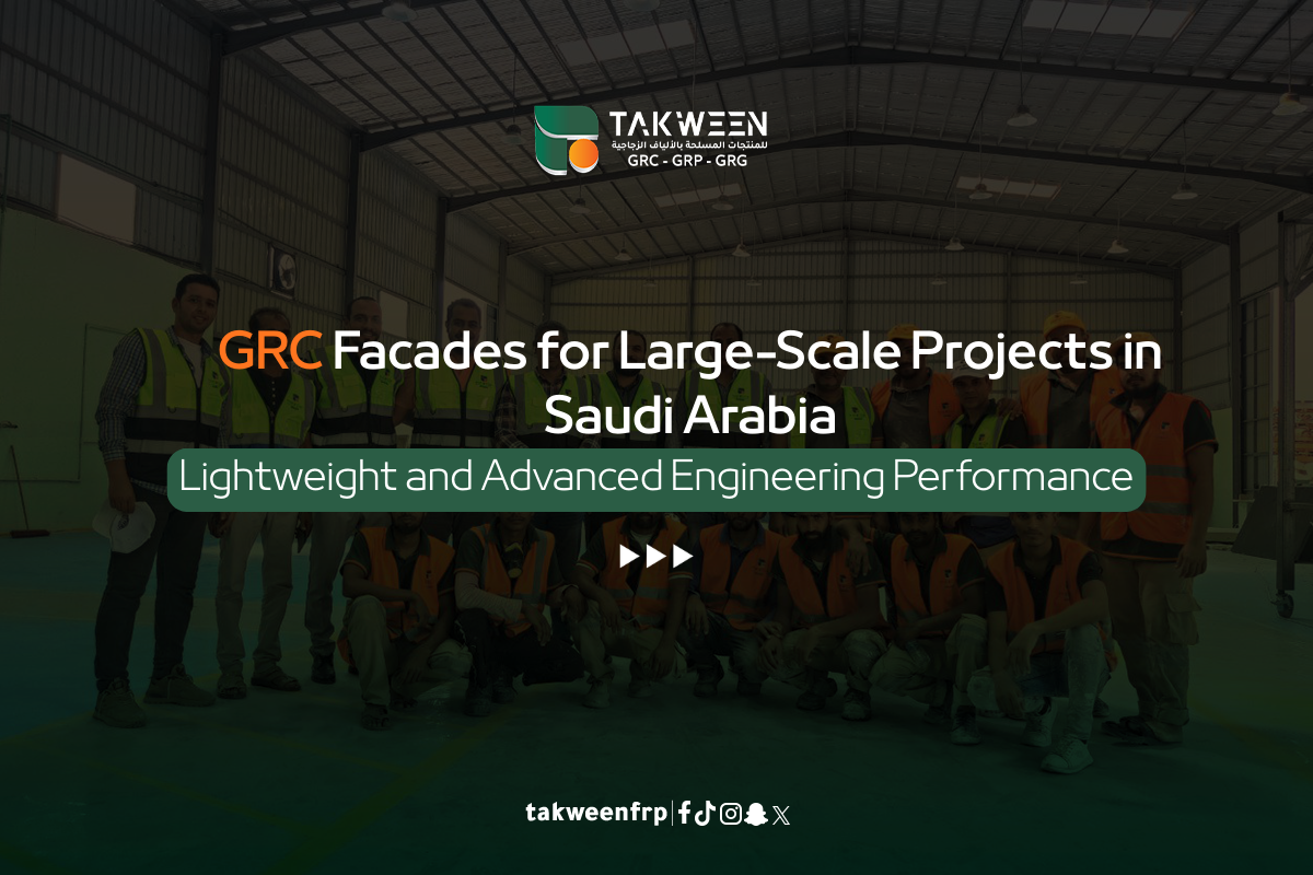 GRC Facades for Large-Scale Projects in Saudi Arabia: Lightweight and Advanced Structural Performance 1 Takween Industry GRC Facades