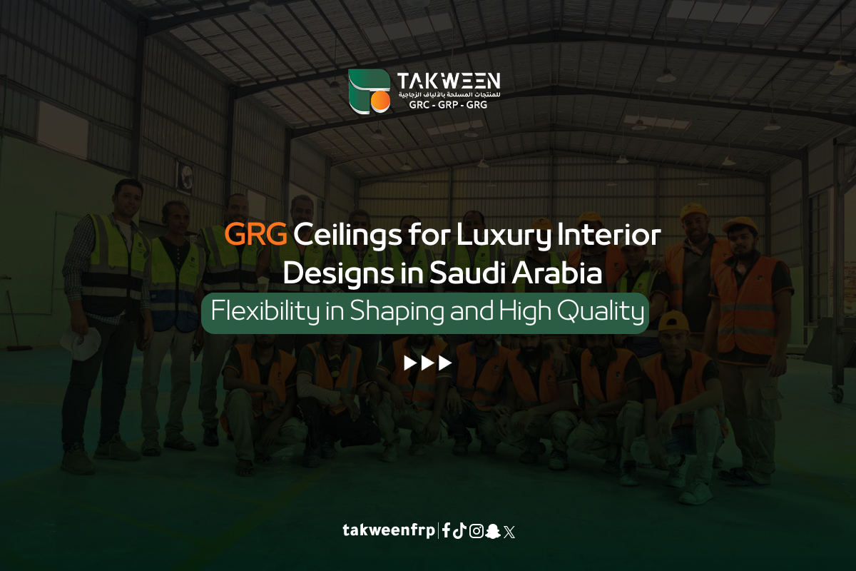 GRG Ceilings for Luxury Interior Designs in Saudi Arabia